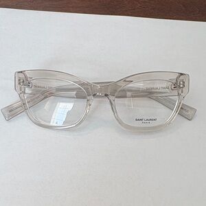 Saint Laurent Transparent Eyewear
